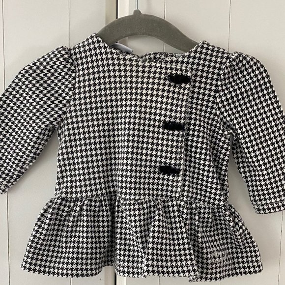 ☀️Calvin Klein Houndstooth Tunic - Picture 1 of 4